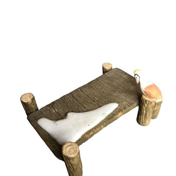 Pacific Rim Christmas Village Accessories Boardwalk Dock Snow Pelicans Piling - Picture 8 of 15